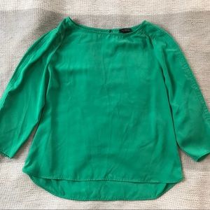 The Limited Emerald green blouse